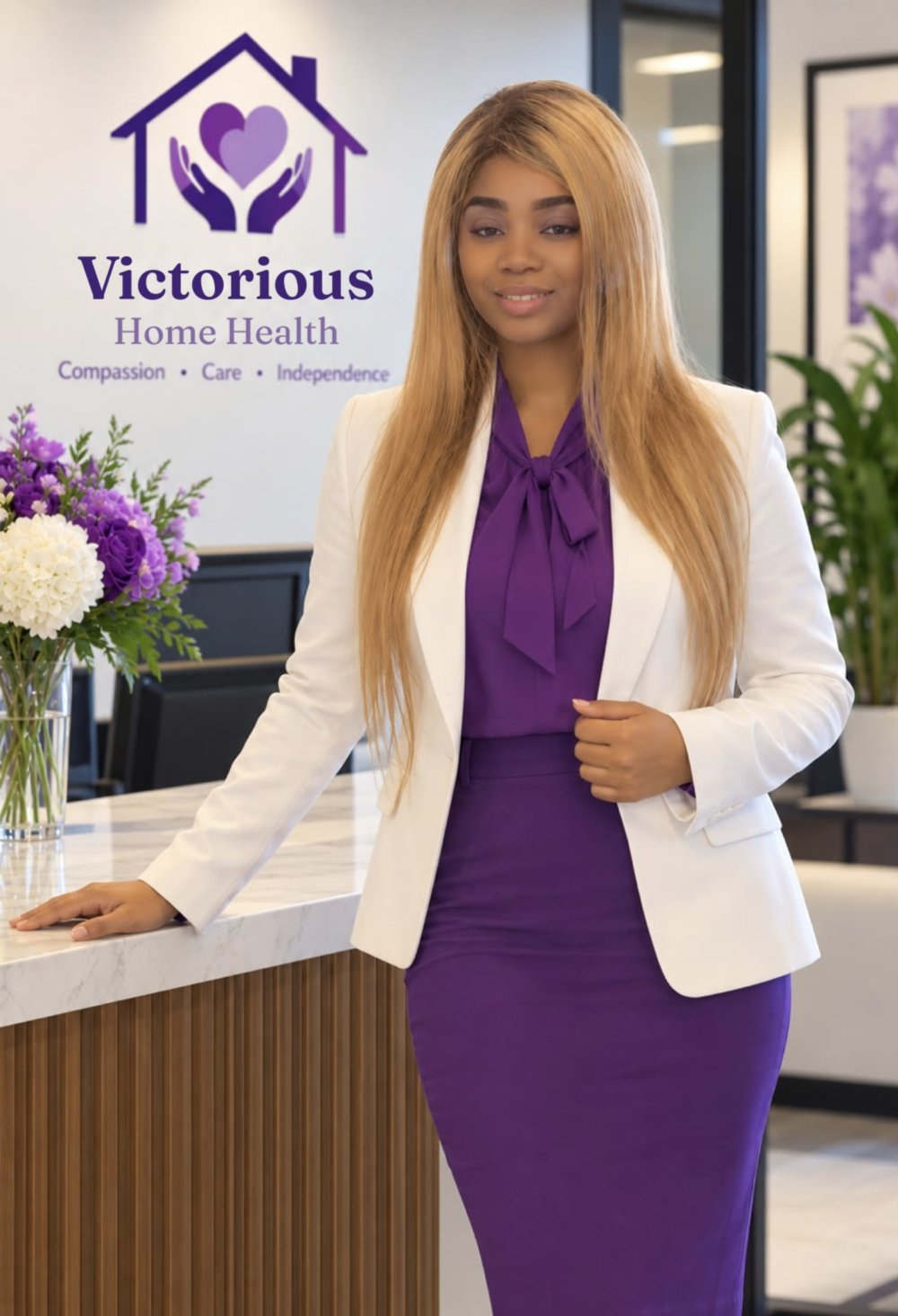 Mercy Sardella, Owner and Administrator of Victorious Home Health